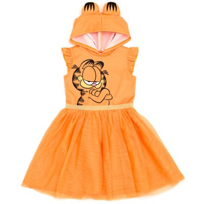 Garfield Little Girls Cosplay Tulle Tutu Dress Kid to Big