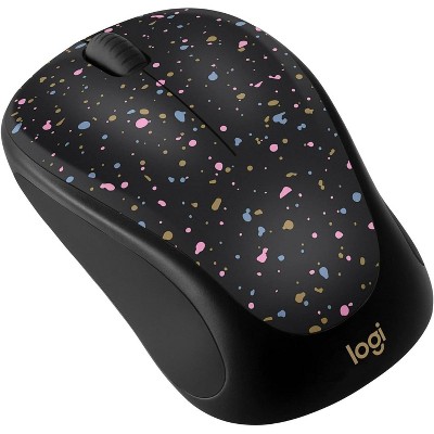 Logitech Mouse Stunning Speckle Design Collection Plug & Play Wireless