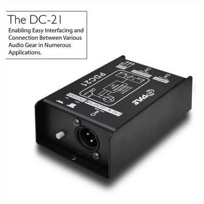 Premium Direct Injection Audio Box for Streaming with High-Quality Sound, Compatible with All Devices