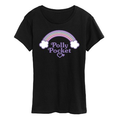 Women's - Polly Pocket - Rainbow Logo Short Sleeve Graphic T-Shirt