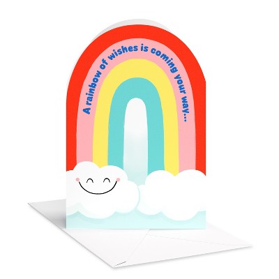 Kids' 'Rainbow of Wishes' Birthday Card