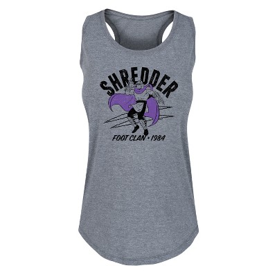 Women's - Teenage Mutant Ninja Turtles - Shredder Lights Graphic Racerback Tank