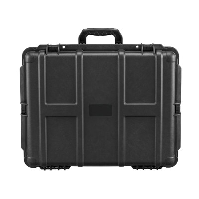 VEVOR Weatherproof Hard Case, Heavy Duty Protective Dry Box Case with Pre-cut Foam, and Retractable Pull Handles for Travel, Hunting, Military