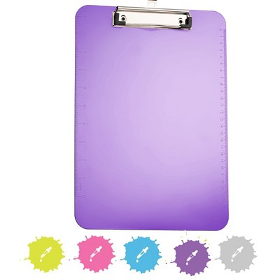 Enday Standard Size Plastic Clipboard