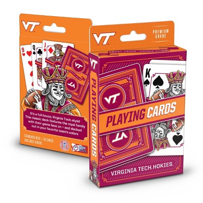 NCAA Virginia Tech Hokies Classic Series Playing Cards: Cardstock Paper, Ages 10+