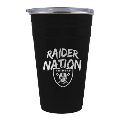 NFL Las Vegas Raiders 22oz Rally Cry Tailgater Tumbler
