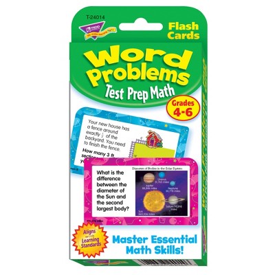 TREND Word Problems Test Prep Math, Grades 4-6 Challenge Cards