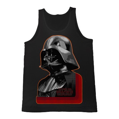 Men's Star Wars Darth Vader Profile Tank Top