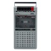 QFX® Retro-40 Shoebox-Style Cassette Tape Player/Recorder with Bluetooth® and USB Playback in Black - 2 of 4