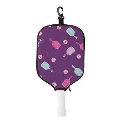 Personalization Mall Pickleball Repeating Name Personalized Pickleball Paddle Cover
