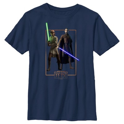 Boy's Star Wars: Tales of the Jedi Count Dooku and Qui-Gon Jinn T-Shirt