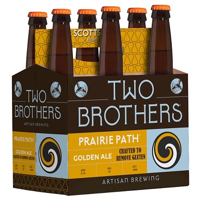 Two Brothers Prairie Path Golden Ale Beer - 6pk/12 fl oz Bottles