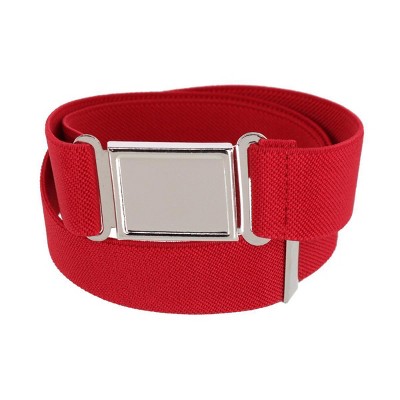 CTM Kids' Adjustable Elastic Belt with Magnetic Buckle