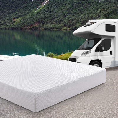 Vipbear RV Mattress 8 Inch/10 Inch Memory Foam Mattress, Cooling Green Tea/Gel Medium Firm Bed Mattress in a Box Pressure Relief Mattresses