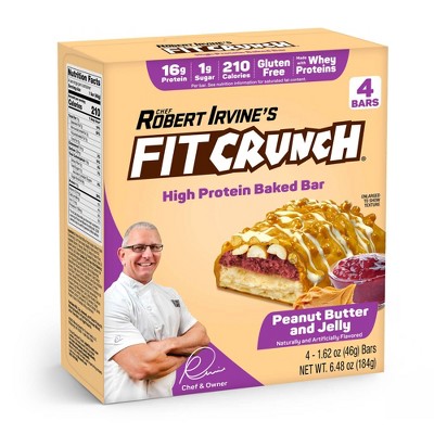 FITCRUNCH Peanut Butter and Jelly Baked Snack Bar