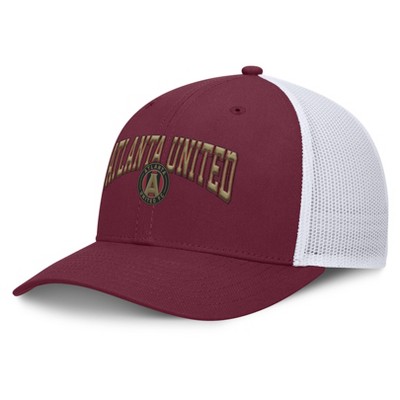MLS Atlanta United FC Structured Mesh Back Hat: Cotton, Snap Closure, Tagless Design