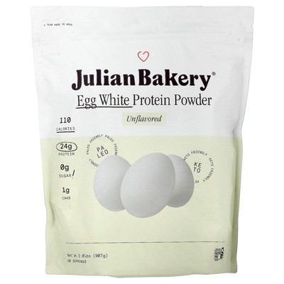 Julian Bakery Egg White Protein Powder, Unflavored, 2.01 lbs (907 g)