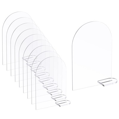 Unique Bargains Wear-Resistant Restaurant Wedding Acrylic Sign with Stands