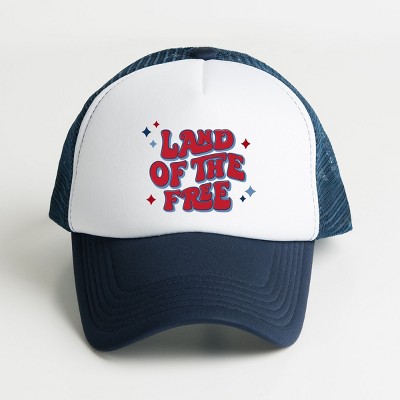 Simply Sage Market Land Of The Free Retro Foam Trucker Hat