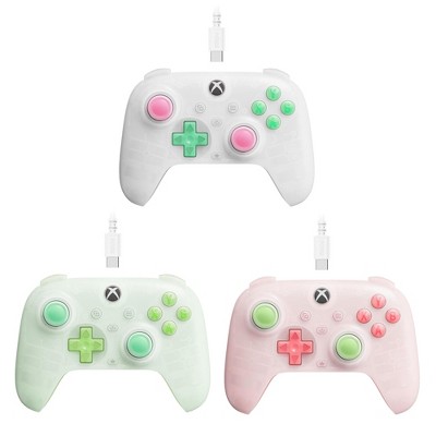 8Bitdo Ultimate Mini Wired Controller with RGB Ring, Hall Effect Joysticks and Triggers for Xbox, Windows