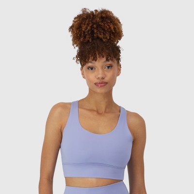 Hanes Moves Women's Crop Sports Bra, Racerback