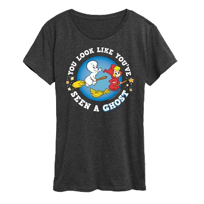 Women's - Casper - Wendy You Look Like You've Seen A Ghost Short Sleeve Graphic T-Shirt