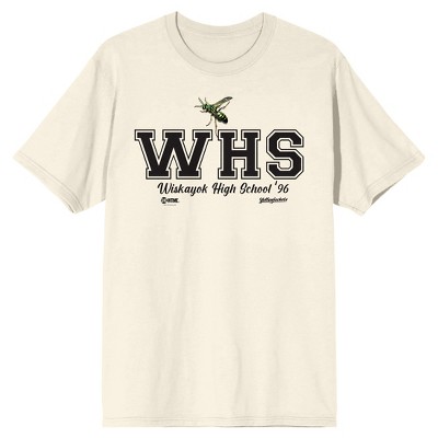Yellowjackets WHS Wiskayok High School Class of '96 Women's Natural Short Sleeve Crew Neck Tee