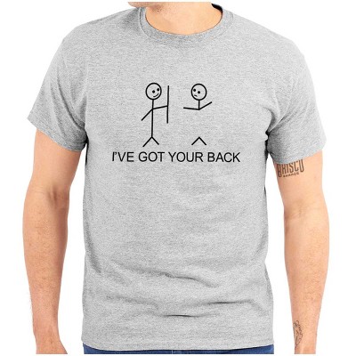 Men's I've Got Your Back Funny Nerdy Graphic T Shirt Brisco Brands