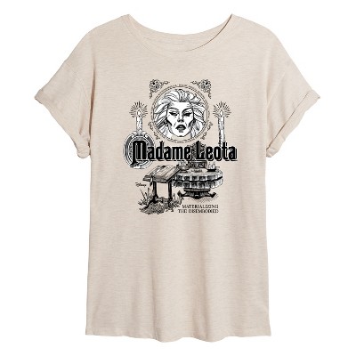 Women's - Disney - Haunted Mansion Parks Attraction Oversized Graphic T-Shirt