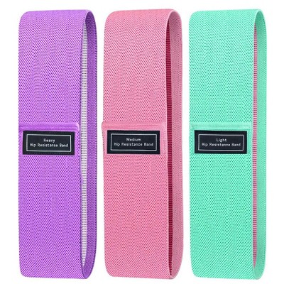Swtroom Resistance Bands Set Elastic 3 Levels Legs and Butt Exercise