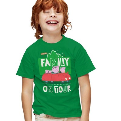 Boys' Short Sleeve Peppa Pig Family Adventure T-Shirt