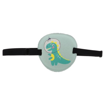 Kid's Soft Bubble Dragon 3D Sleep Mask Blue Green 1 Pc