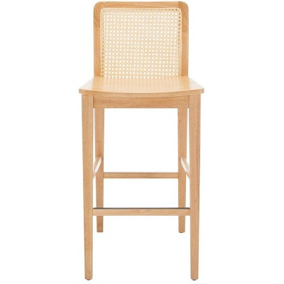 Benicio Rattan Bar Stool (Set Of 2) - BST1507 - Safavieh