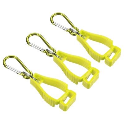 Unique Bargains Glove Keeper Gloves Grabber Clips Prevent Losing Hook Holder Hanger for Glasses Helmets