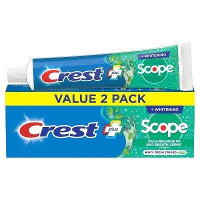 Crest + Scope Complete Whitening Toothpaste - Minty Fresh