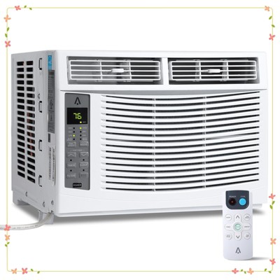 6000BTU Window Air Conditioner Units - Up to 250 Sq.Ft. 115V Air Conditioner Window Unit With Remote