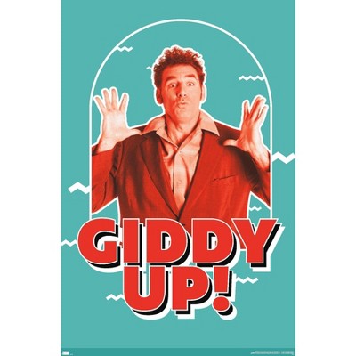 Trends International Seinfeld - Giddy Up! Framed Wall Poster Prints