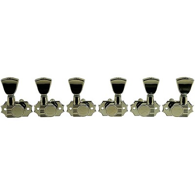 Kluson 3 Per Side Revolution Series G-Mount Metal Keystone Tuning Machines