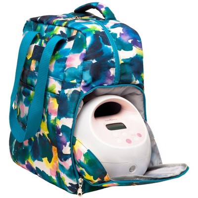 Sarah Wells Kelly Breast Pump Backpack & Tote  – Insulated Pocket, Laptop Sleeve & Easy-Clean Interior – Fits All Pumps for Moms