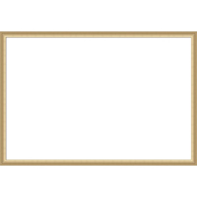 Amanti Art Florence Gold Framed Magnetic Dry Erase Board