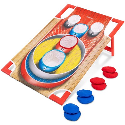 GoSports Cornhole Bean Bag Toss Game - 10pc
