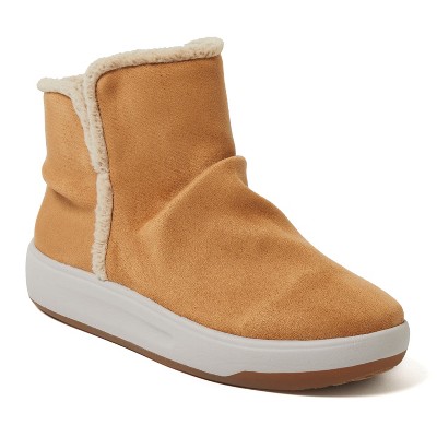Dearfoams Women's Pine Energy Return Water-Resistant Bootie
