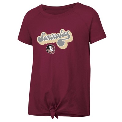 NCAA Florida State Seminoles Girls' Knot T-Shirt