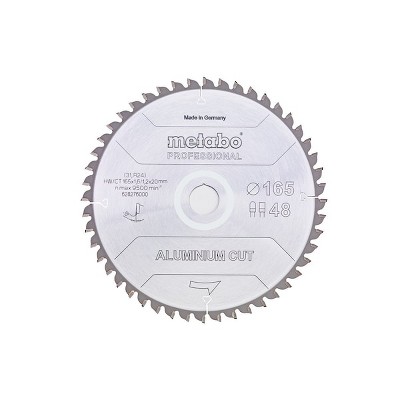 Metabo  CircularSawBlade,Carbide,Dia:6.5" 628276000