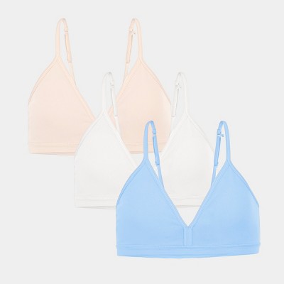 Fruit of the Loom Girls 3PK Seamless Bralette