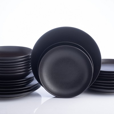 Stone Lain Semplice 24-Piece Dinnerware Set Stoneware, Service for 8