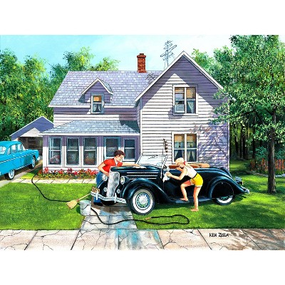 Sunsout Tender Loving Cars 500 pc Jigsaw Puzzle 37735