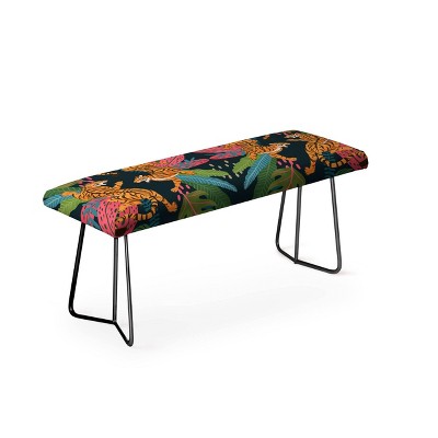 Avenie Jungle Cats Bench - Deny Designs