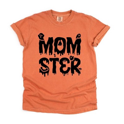 Simply Sage Market Women's Momster Halloween Short Sleeve Garment Dyed Tee