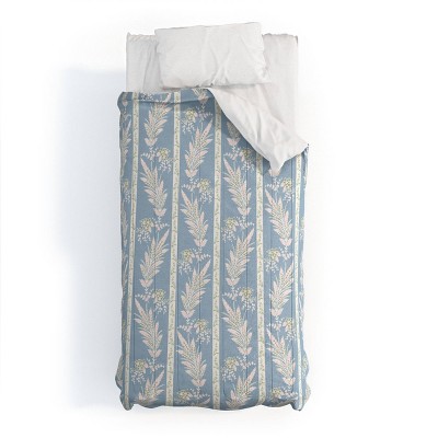 Deny Designs 3pc Twin/Twin XL Schatzi Celine Emma leaf vine Comforter and Sham Set